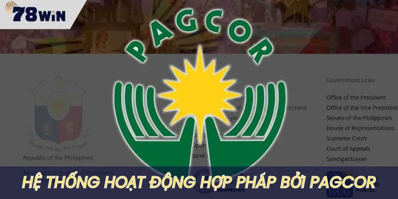 Hệ thống được cấp phép hợp pháp 100% bởi Pagcor