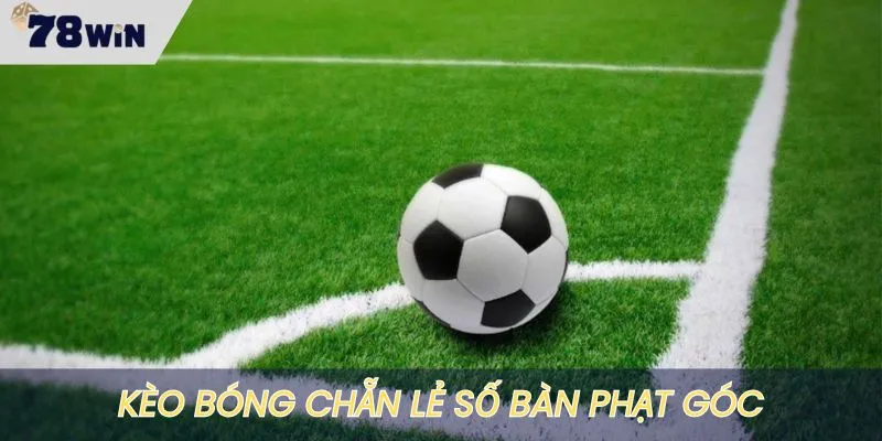 Kèo bóng phạt góc chẵn lẻ dễ hiểu