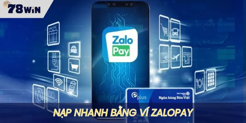 Sử dụng ví ZaloPay để nạp cấp tốc