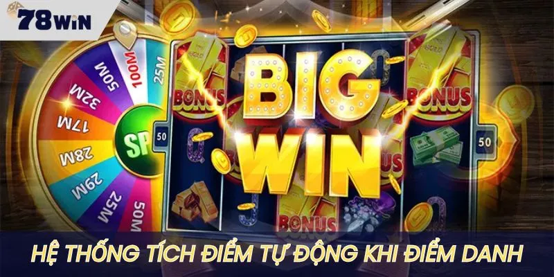 Tích điểm tự động ngay sau khi điểm danh