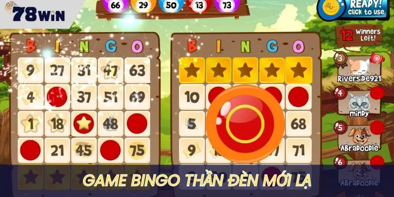 Thử sức với game Bingo Thần đèn mới lạ