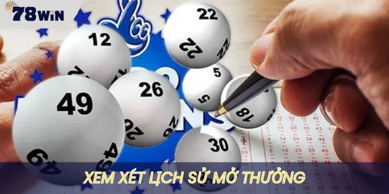 Cân nhắc lịch sử mở thưởng các ngày trước đó